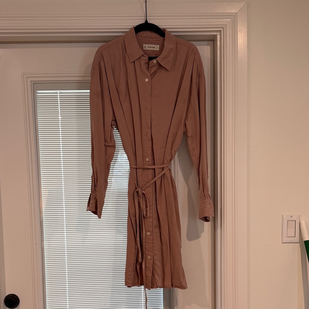 Everlane The Must-Have Shirtdress in Butterlite